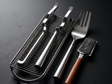 プロフェッショナル仕様の高級感ある炭火焼アクセサリーセット