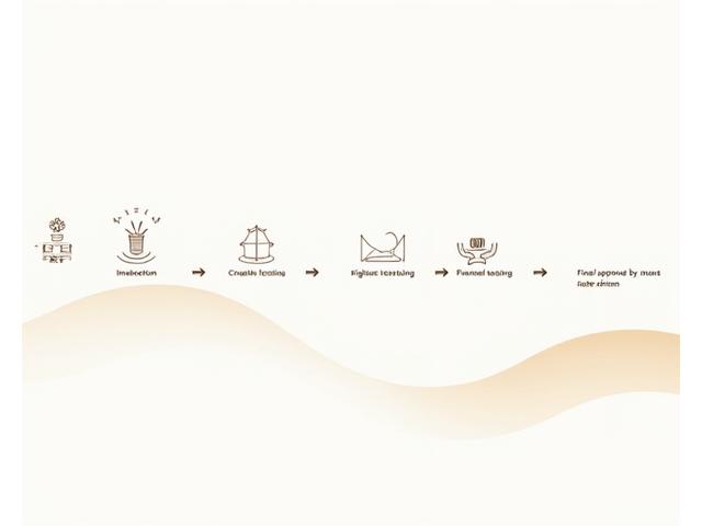 コンログリル製造における品質管理フローを示した図